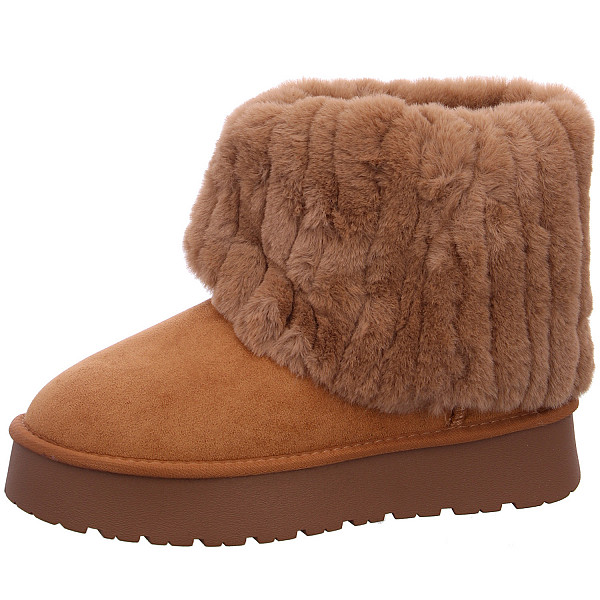 Xti Winterstiefel camel