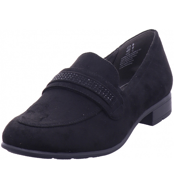 Jana women slip-on Slipper schwarz