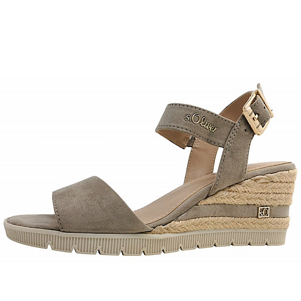 s.Oliver Sandalette LIGHT TAUPE 345