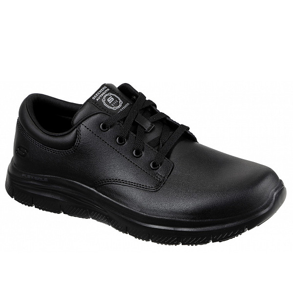 Skechers Work sportlicher Schnürer black