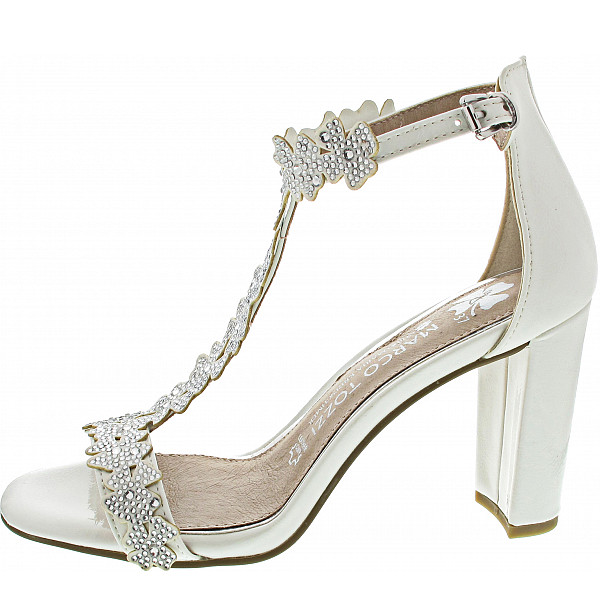 Marco Tozzi Sandalette WHITE PATENT