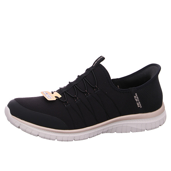 Skechers Virtue Glow Slipper BKRG black