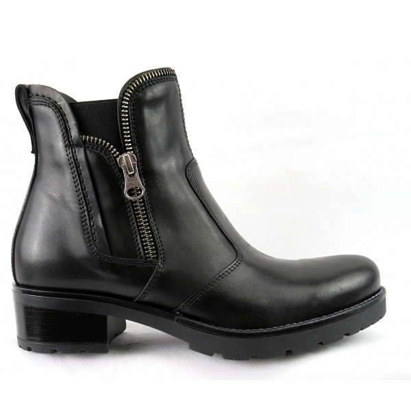 Nero Giardini Leder schwarz Stiefelette schwarz