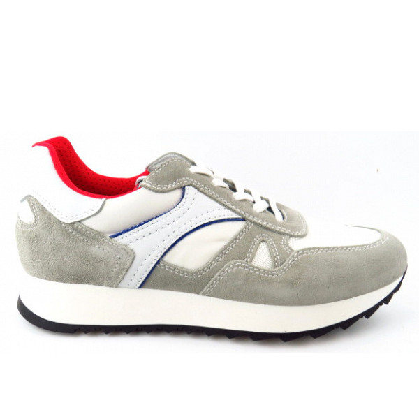 Nero Giardini Sneaker grau/weiss kombi. Sneaker grau/weiss