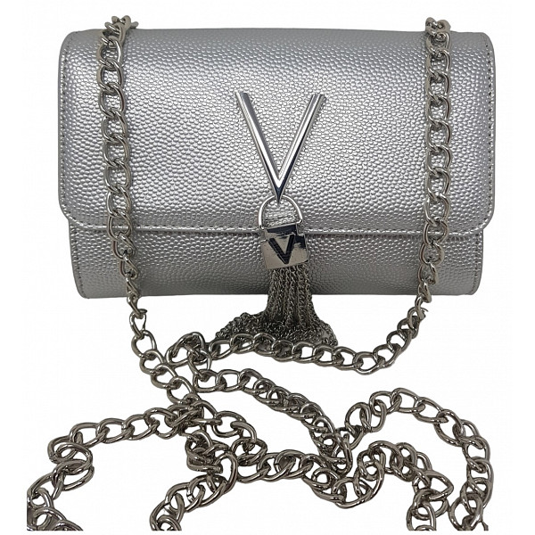 Valentino Divinia clutch argento