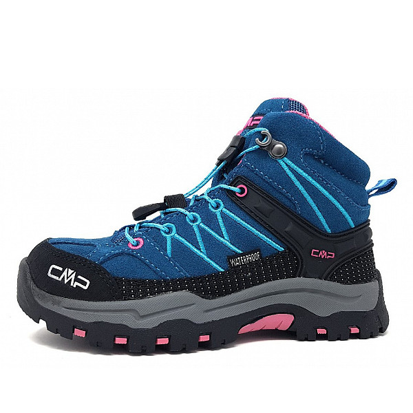 CMP Ki. Trekking Rig. Waterpr Wanderschuh 06MF Lake/Pink