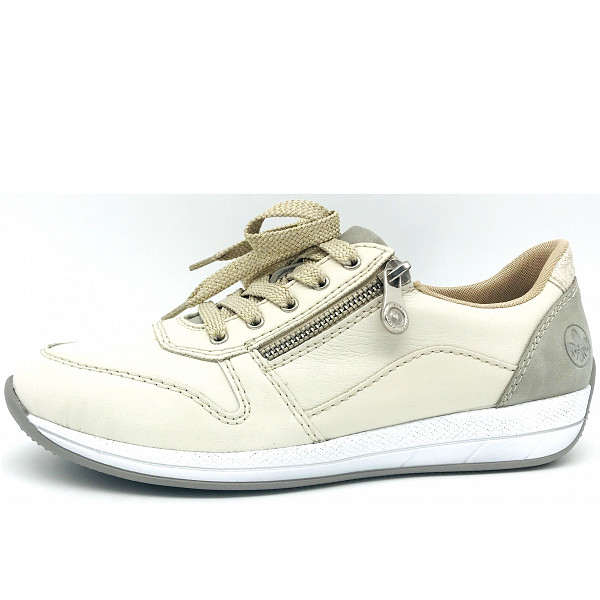 Rieker fsk damen halbschuhe Schnürschuhe weiß