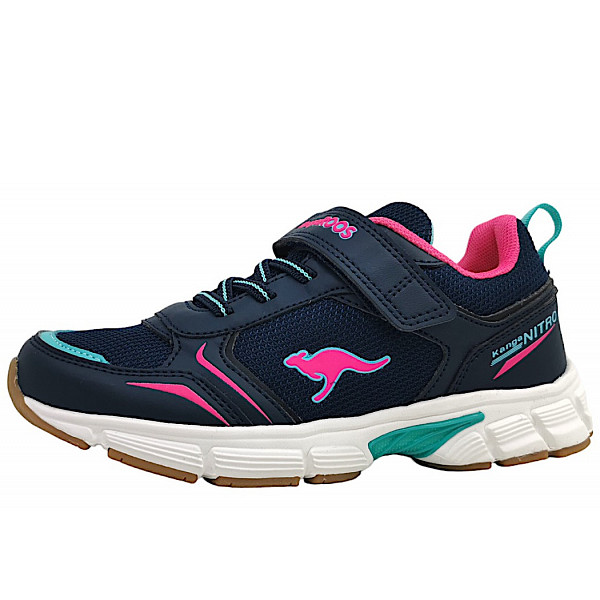 KangaRoos K-Ni Romp Ev Sneaker Dark Navy/ Daisy Pink