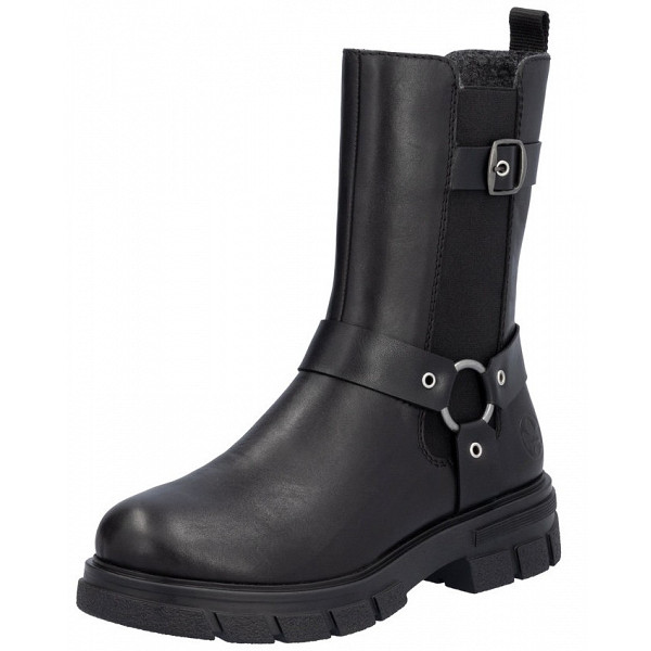 Rieker Stiefel schwarz