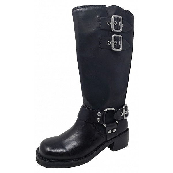 Steve Madden Eastern Schaftstiefel black