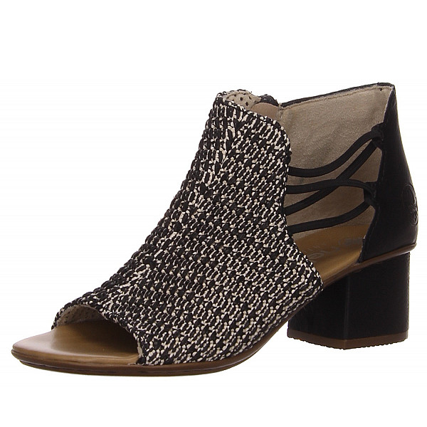 Rieker Sandalette schwarz kombi.