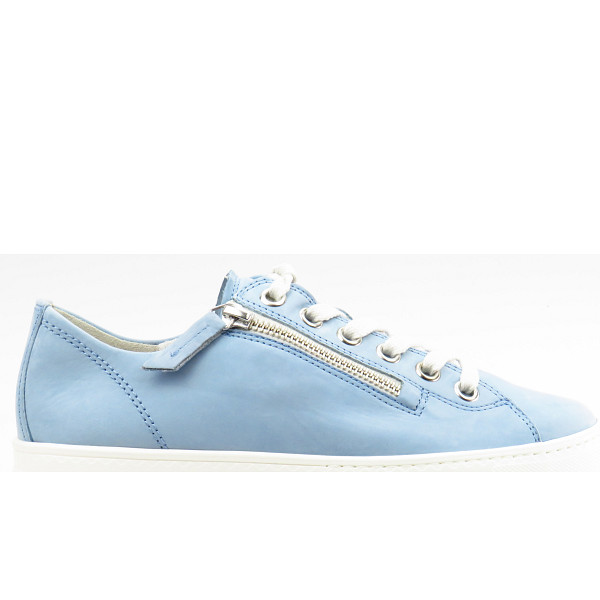 Paul Green Nubuk lago Sneaker Hellblau