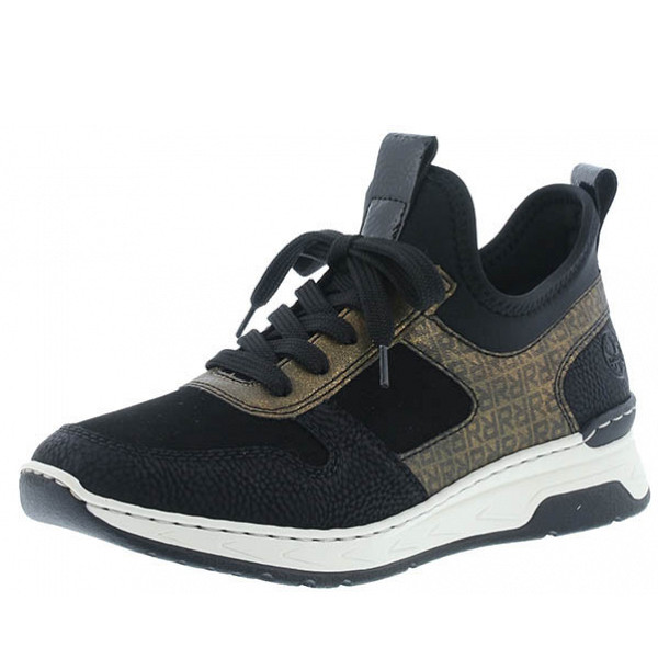 Rieker Schnürschuhe schwarz