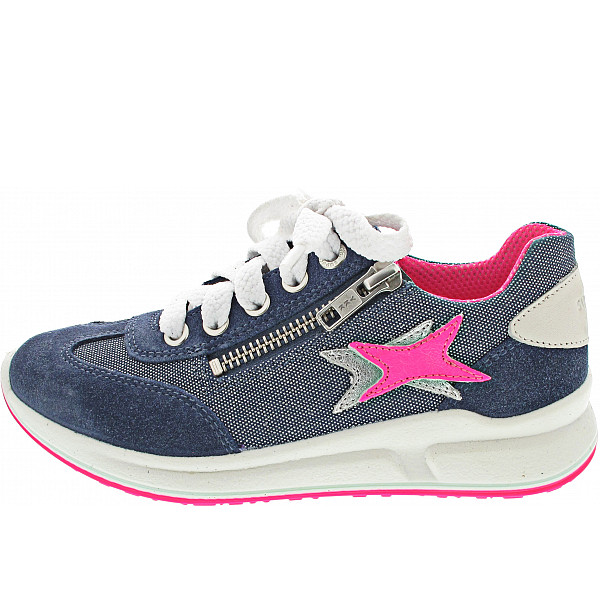 Superfit Merida Sneaker blau-rosa