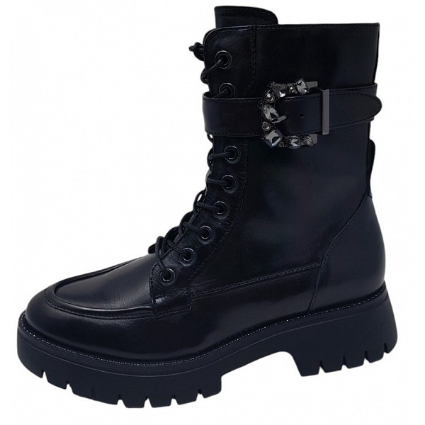 regarde le ciel Schnürstiefel 2695 Black