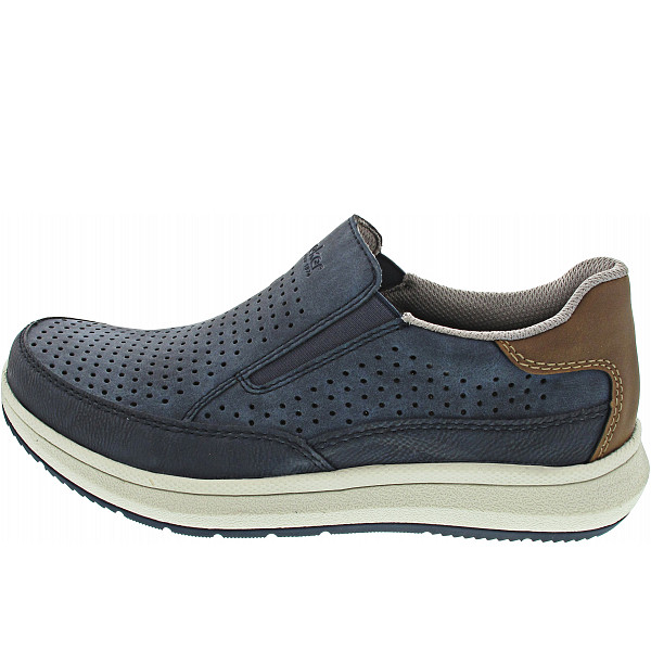 Rieker Slipper lake/denim/nuss