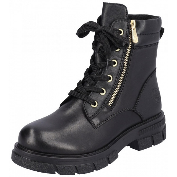 Rieker Kurzstiefel black black