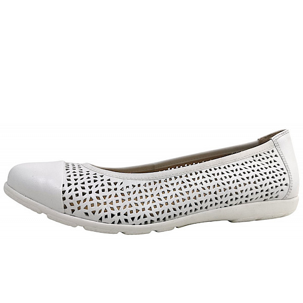 Caprice Ballerina white 160