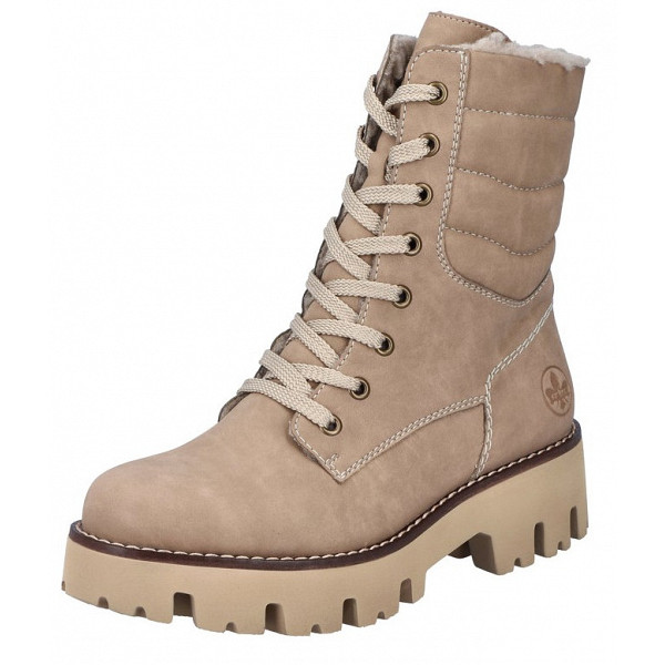 Rieker Schnürstiefel caramel