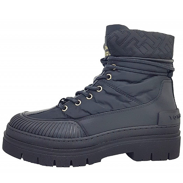 Tommy Hilfiger Monogram Outdoor Boot Stiefel BDS Black