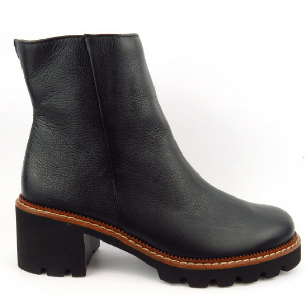 Paul Green Major Calf Stiefelette Schwarz