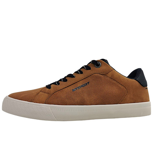 Marco Tozzi sportlicher Schnürer cognac comb 392
