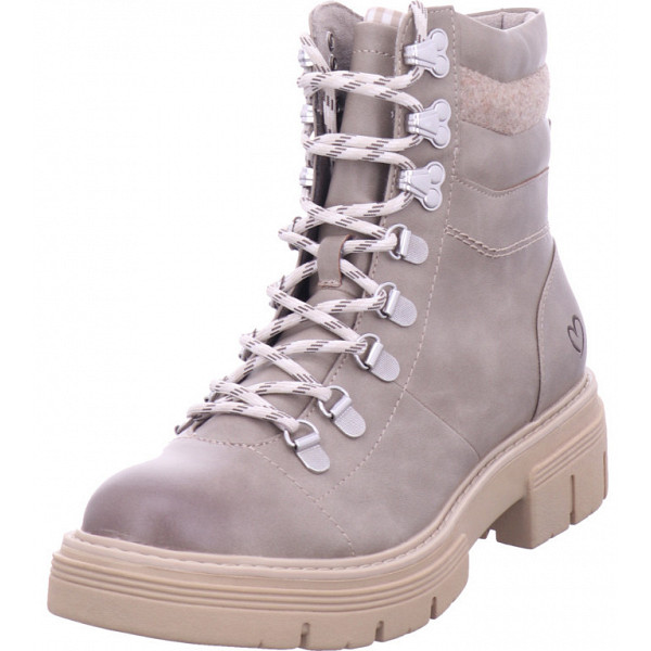 Marco Tozzi stiefel Stiefelette grau