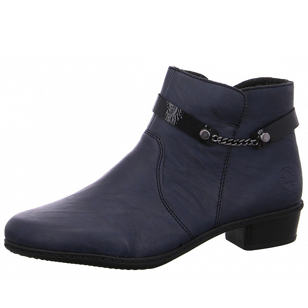 Rieker Stiefelette 14 pazifik/black