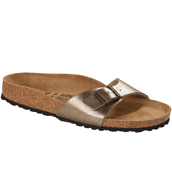 Birkenstock Madrid Pantoletten Graceful Taupe