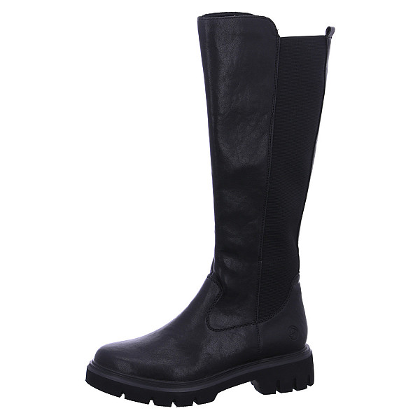 Remonte Langschaftstiefel 01 schwarz