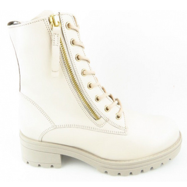 Gabor Comfort ivory Stiefelette ivory(Flaush/gold)