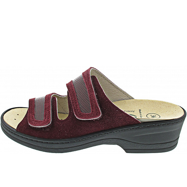 algemare Pantolette tinto-rojo