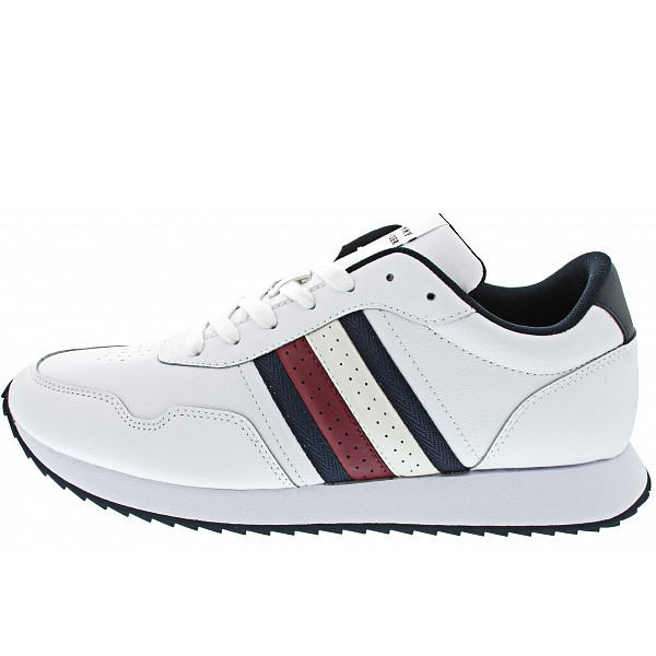 Tommy Hilfiger Runner Evo Lth Mix Ess Sneaker low white