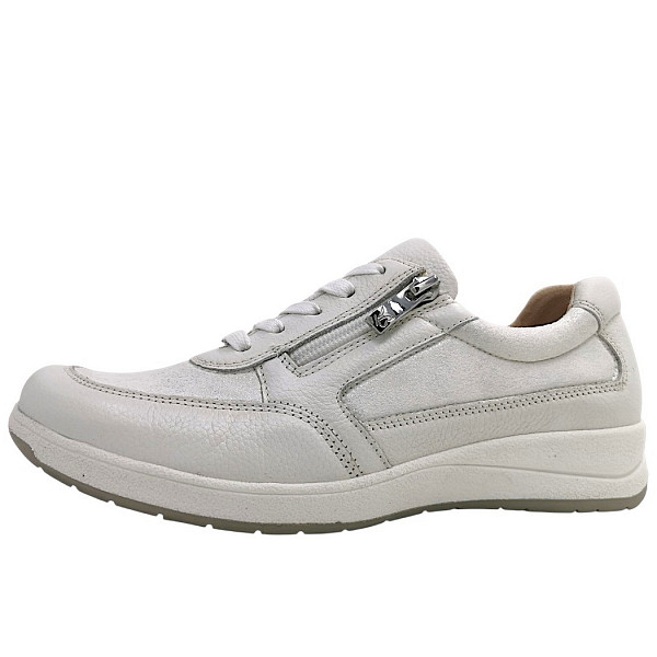 Caprice sportlicher Schnürer white/silver 183