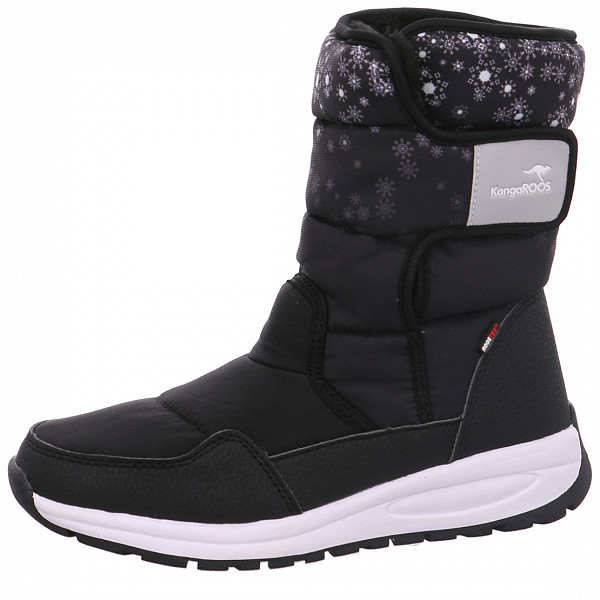 KangaRoos Fluff RTX Winterstiefel 5007 jet bl./ vapor grey