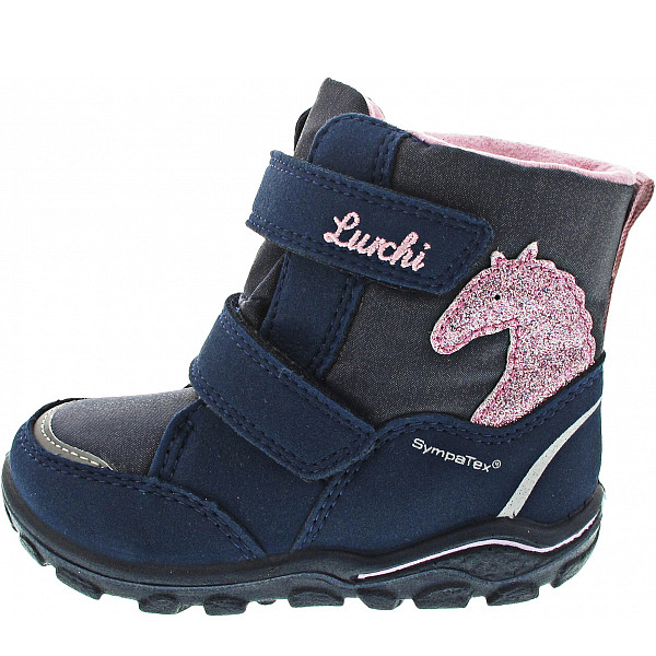 Lurchi Kalea Stiefel dk blue pink