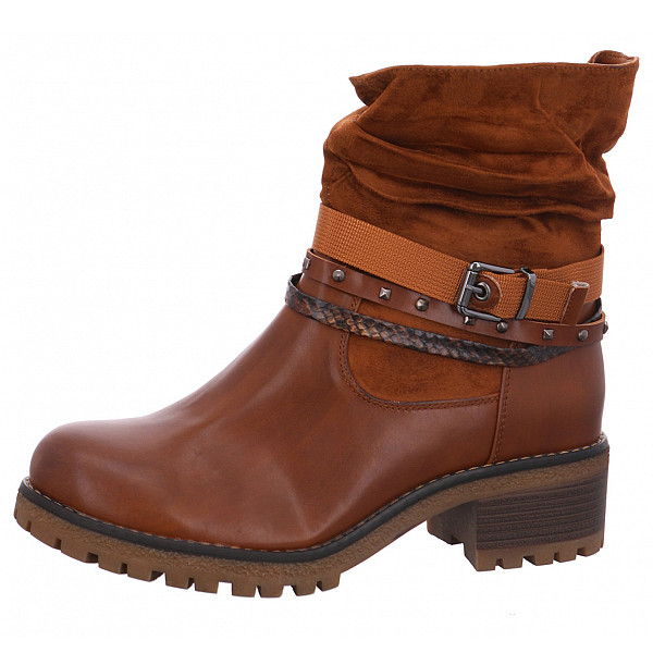 Laufsteg München Stiefelette antik brown