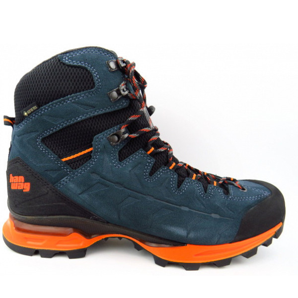 HanWag Makra TREK GTX steel Wanderstiefel steel orange