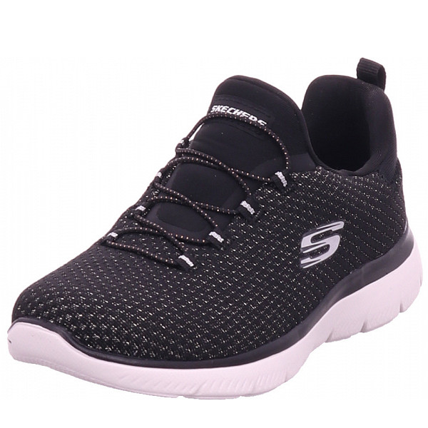 Skechers summits - bright bezel Sportschuh schwarz