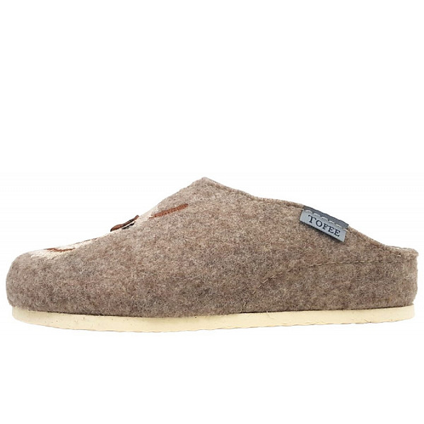 Tofee Lama Hausschuh 352/100 beige