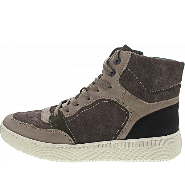 Waldläufer H-Johann Sneaker high sasso mouse khaki