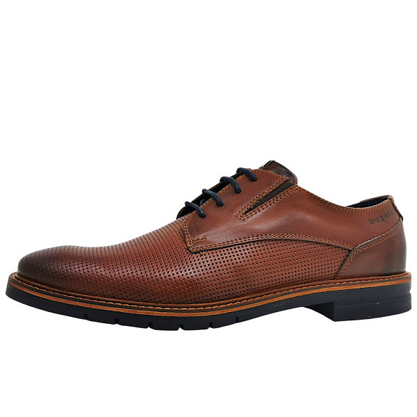 Bugatti Business Schuh cognac 6300