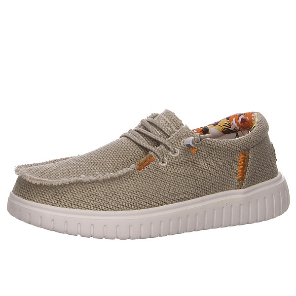 Fusion Schnürschuhe beige