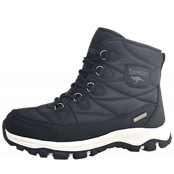 KangaRoos K-FW Bonnie Schnürstiefel jet black/white 5012
