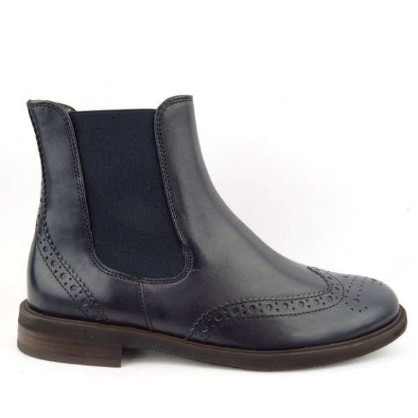 Paul Green Royal Calf ocean Chelsea Boot Blau