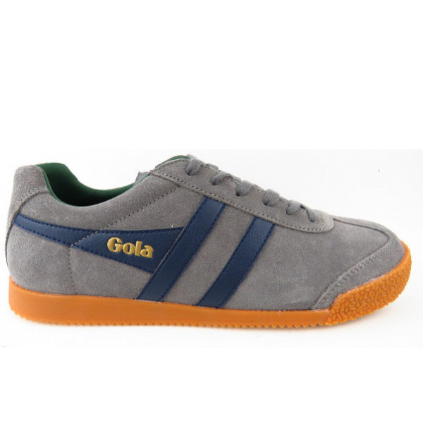 Gola Harrier Suede Sneaker low grau blau grün