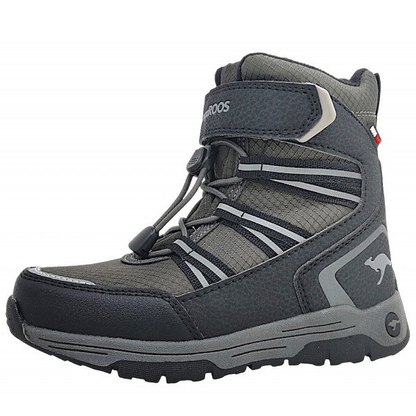 KangaRoos K-MJ Eldora EV RTX Stiefel jet black/steel grey