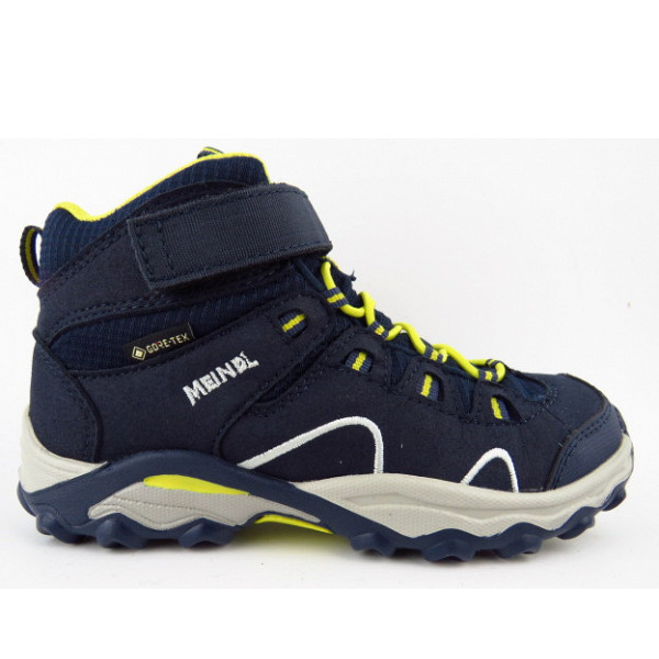 Meindl Lucca Junior MID GTX Wanderstiefel nachtblau gelb