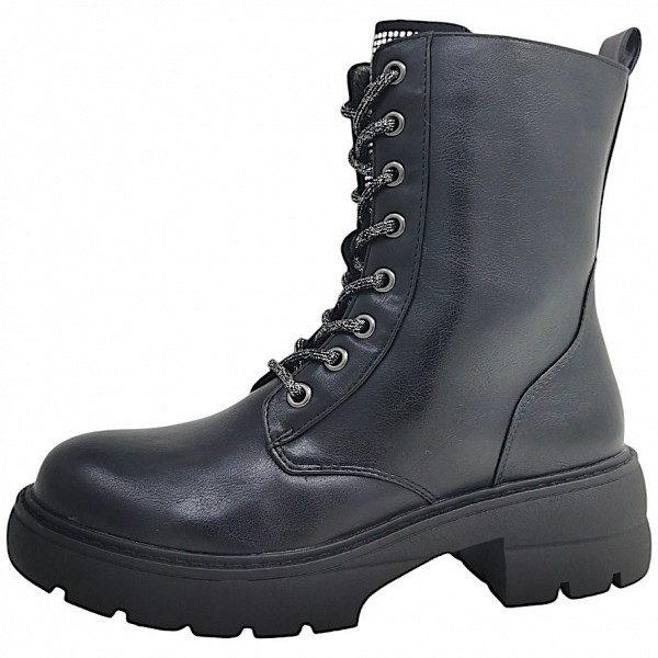 Post Xchange Schnürstiefel black