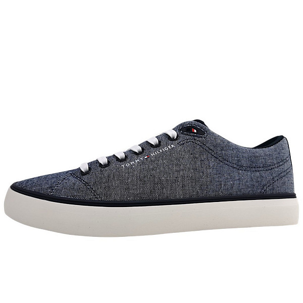 Tommy Hilfiger Vulc Core Chambray sportlicher Schnürer desser sky